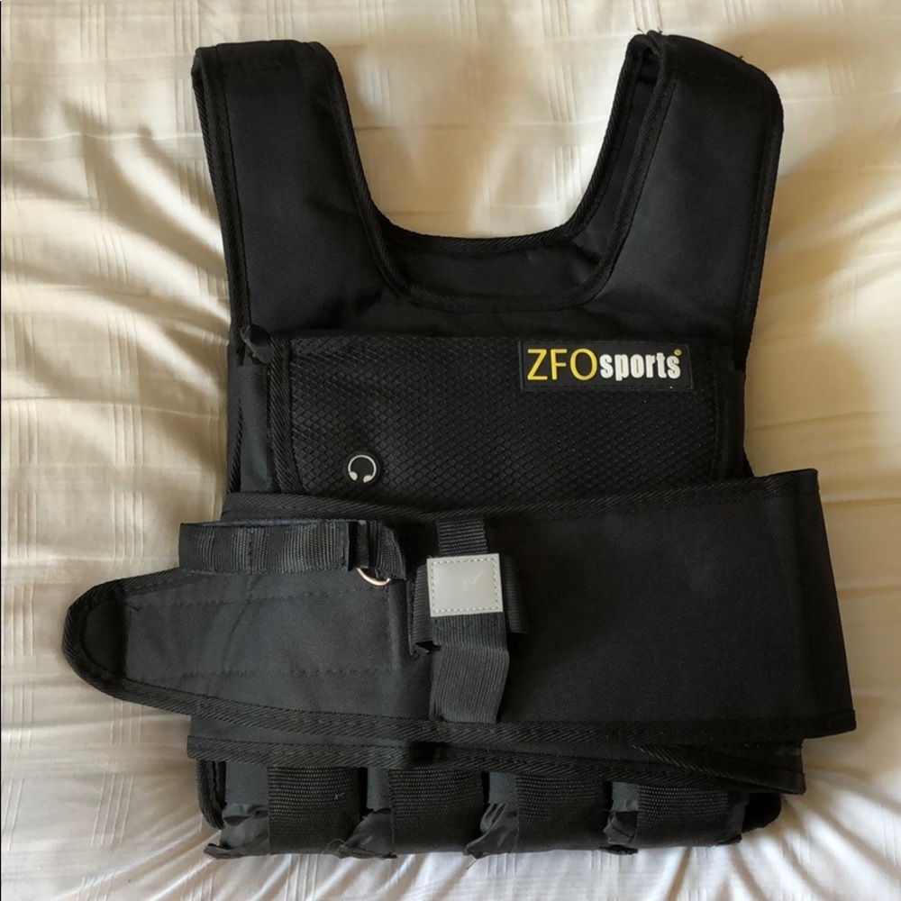ZFO sports 50lb weighted vest.